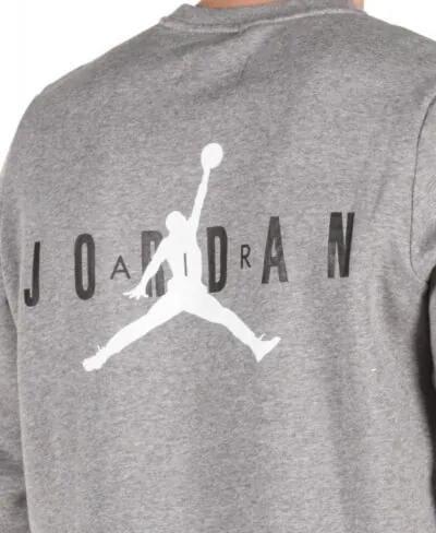 Jordan Jumpman Air Fleece Crew Grey - Image 3