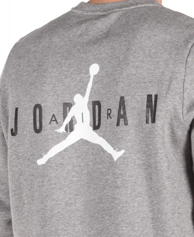 Jordan Jumpman Air Fleece Crew/Pulóver - Szürke - Image 3