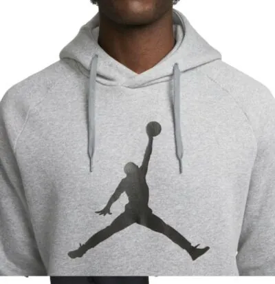 Jordan Jumpman Classic Hoodie 'Grey' - Image 3