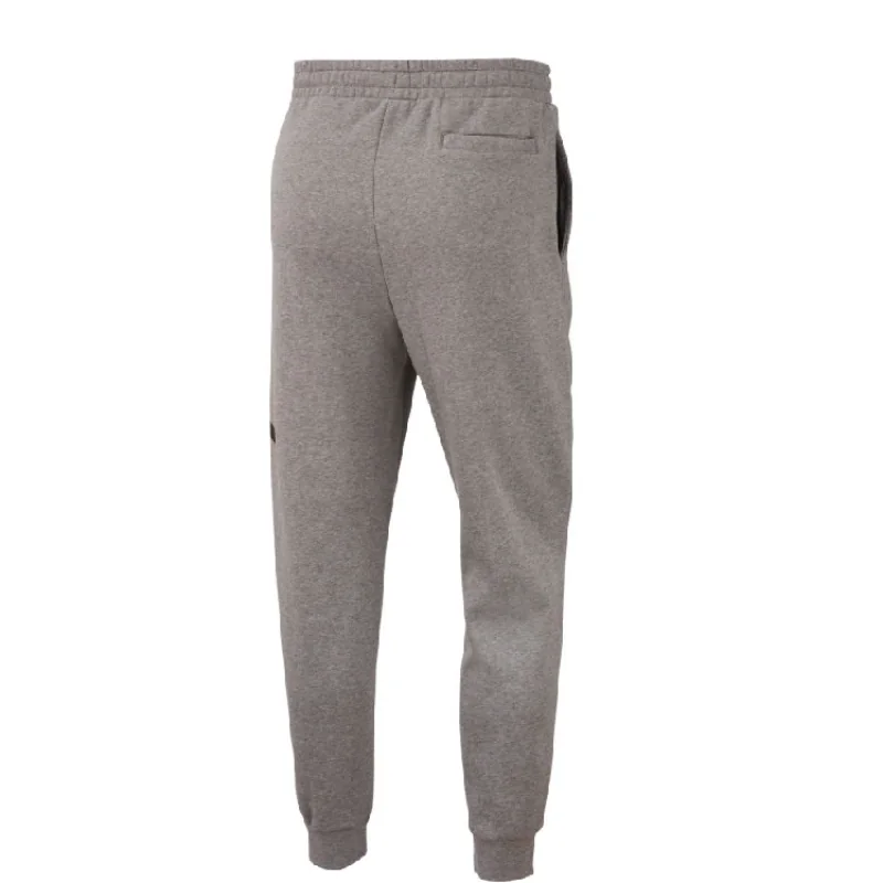 Jordan Jumpman Logo Fleece Pant Carbon Heather/Black - Image 2