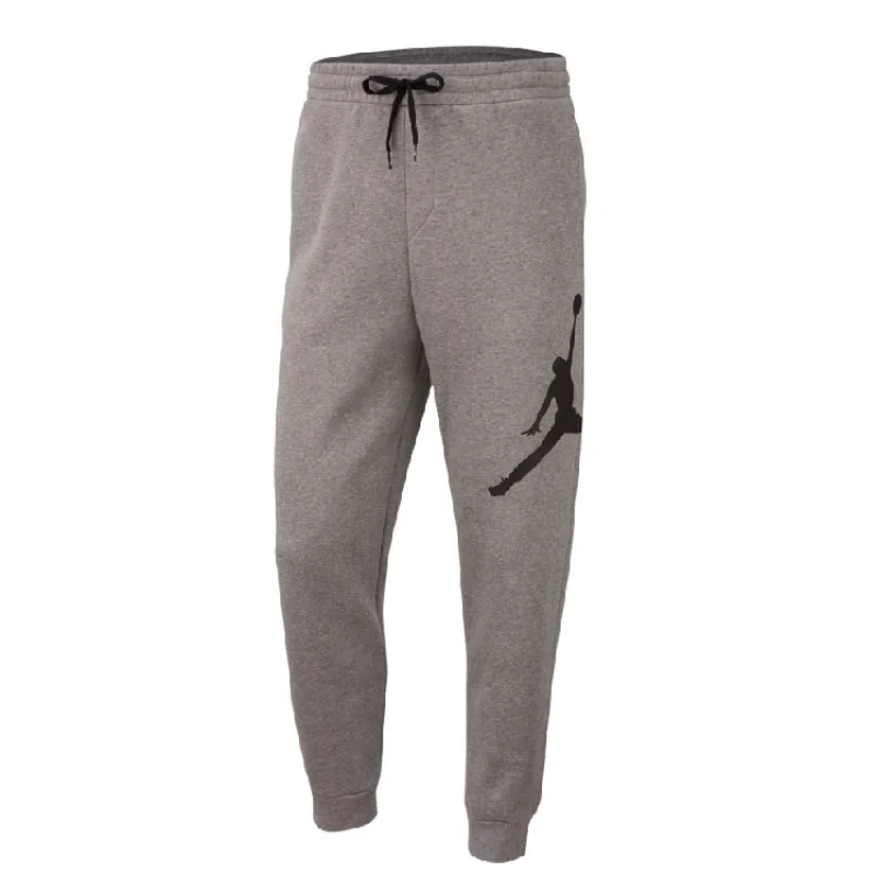 Jordan Jumpman Logo Fleece Pant Carbon Heather/Black