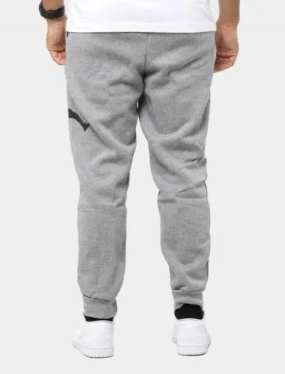 Jordan Jumpman Logo Fleece Pants - Carbon Heather - Image 3