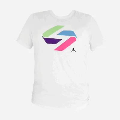 Jordan Luka NTR Glitch T-Shirt White