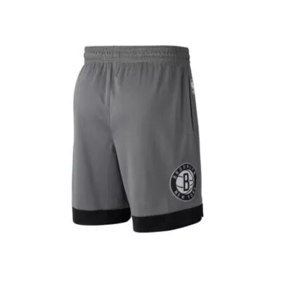 Jordan NBA Brooklyn Nets Statement Edition Swingman Shorts Dark Steel Grey - Image 2