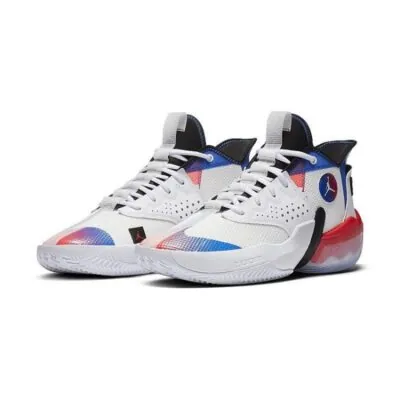 Jordan React Elevation - White / Infrared / Royal - Image 2