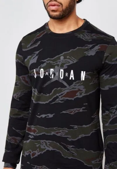 Jordan Sportswear Camo Tech Long-Sleeve T-Shirt GTX2 - Black - Image 2
