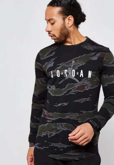 Jordan Sportswear Camo Tech Long-Sleeve T-Shirt GTX2 - Black - Image 3