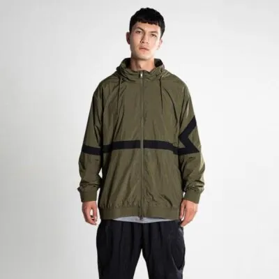 Jordan Sportswear Diamond Track Jacket - Olive Canvas/ Black