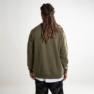 Jordan Sportswear Greatest Fleece Hoodie - Olive Canvas/ Black - Image 3