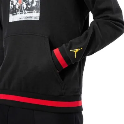 Jordan Sportswear Last Shot Wings Lite Hoodie - Black - Image 3