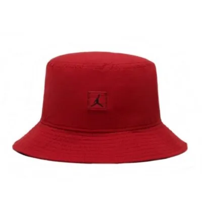 Jordan Washed Bucket Hat - University Red