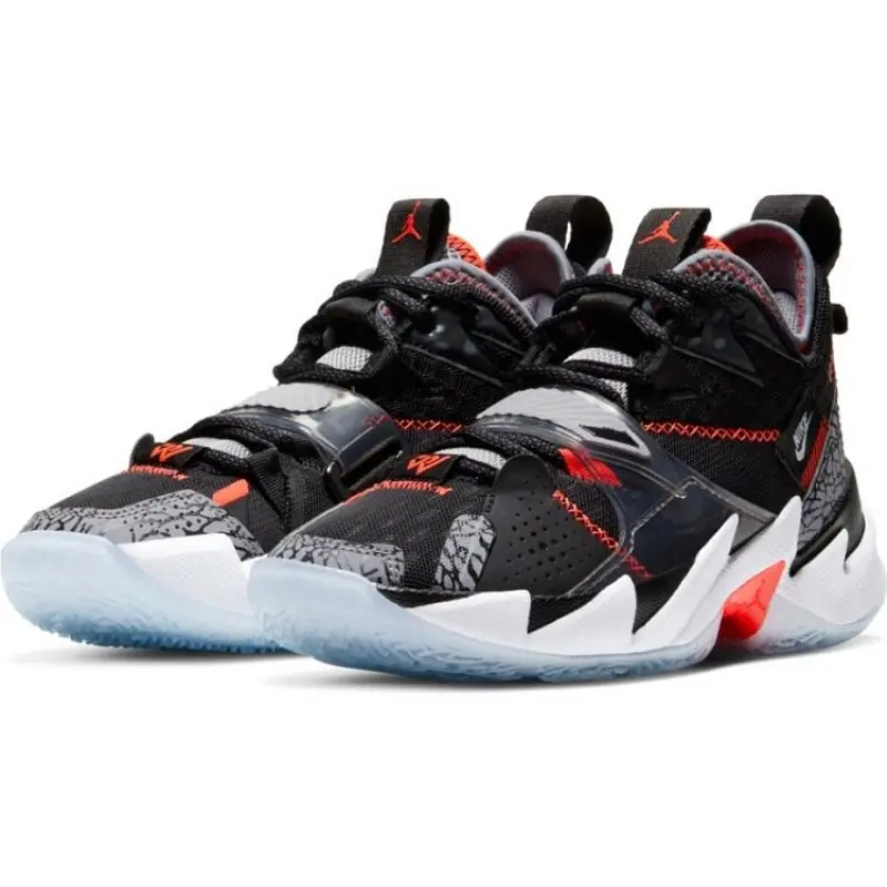 Jordan Why Not Zer0.3 GS 'Black Cement' - Image 4