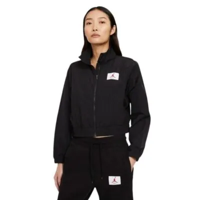 Jordan Women's Woven Jacket - Black - Image 2