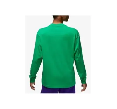 Jordan Zone 23 Long-Sleeve T-Shirt 'Green' - Image 3