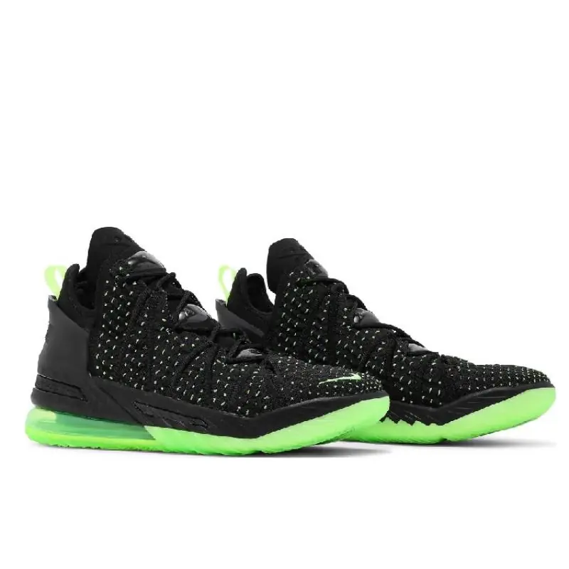 LeBron 18 'Dunkman-Black/Neon Green' - Image 3