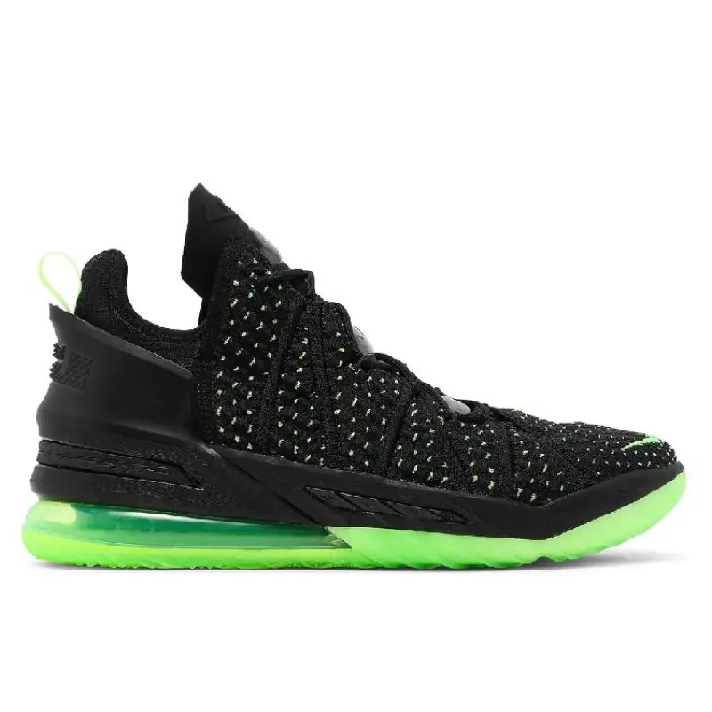 LeBron 18 'Dunkman-Black/Neon Green'