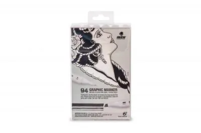 MTN 94 Graphic Marker Grey Shades 12 Pack - Image 2