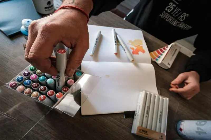 MTN 94 Graphic Marker Grey Filckészlet (12 db) - Image 3