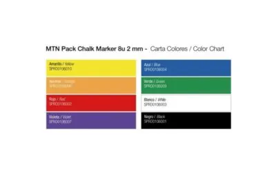 MTN Chalk (Lemosható Kréta) Marker Készlet 2mm (8 db-os) - Image 4