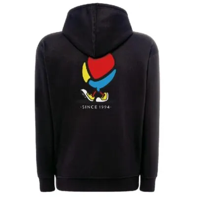 MTN Hoodie Walking Logo Black - Image 2