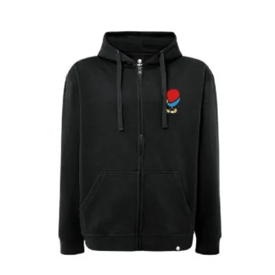 MTN Hoodie Walking Logo Black