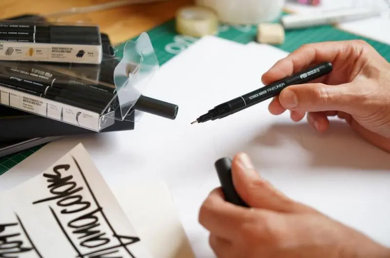 MTN Technical Marker - Fineliner Black/Fekete Tűfilc 0,3 mm - Image 3