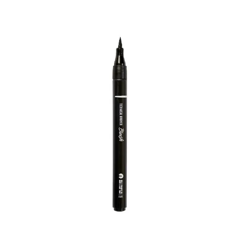 MTN Technical Marker - Fineliner Brush/Fekete Tűfilc Ecset 1-3mm