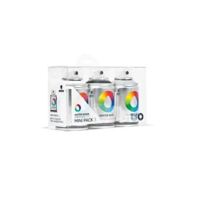 MTN Water Based 100ml 3 Colors Mini Pack (G/B/W)