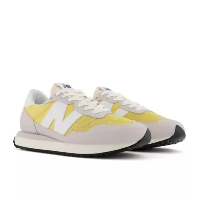 New Balance 237 - Grey / Yellow - Image 2
