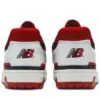 New Balance 550 - White / Red / Black - Image 3