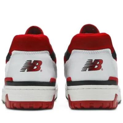 New Balance 550 - White / Red / Black - Image 3