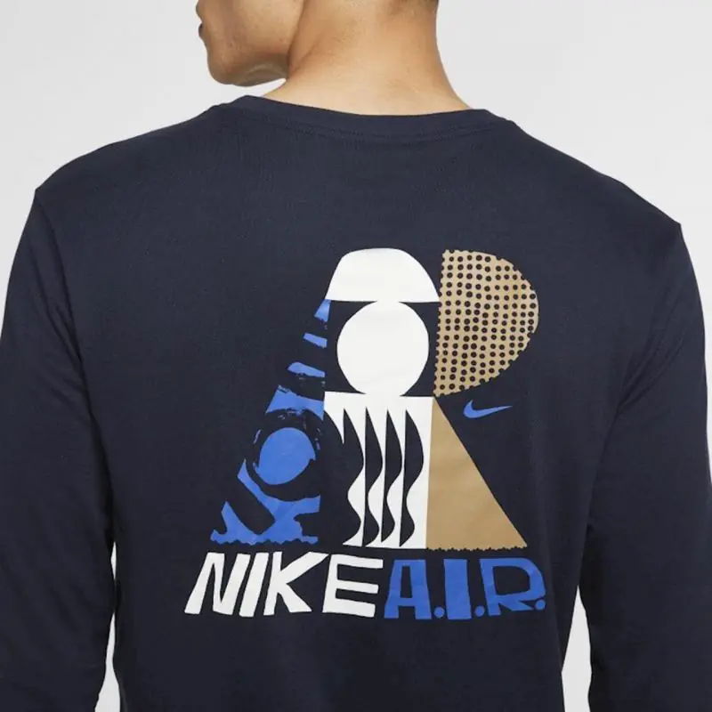 Nike A.I.R. Cody Hudson Dri-Fit Long-Sleeve T-Shirt/Hosszú Ujjú póló - Obszidián - Image 4