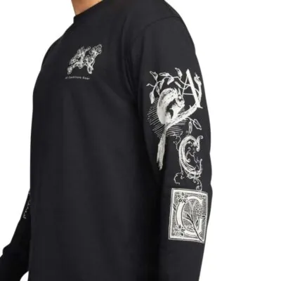 Nike ACG Long-Sleeve Iceland Info Shirt - Black - Image 4