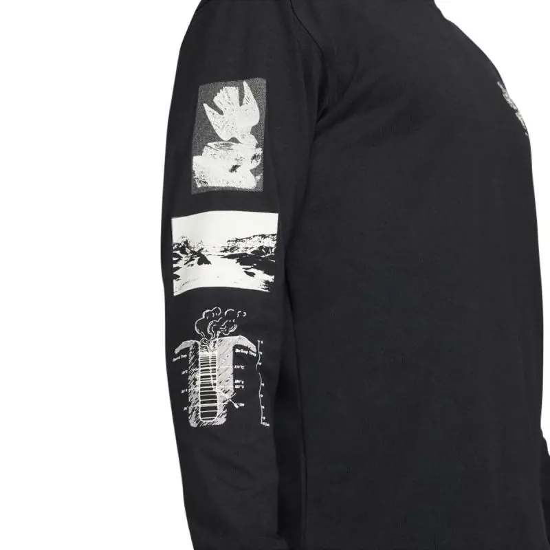 Nike ACG Long-Sleeve Iceland Info Shirt/Hosszú Ujjú Póló - Fekete - Image 5