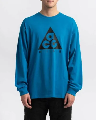 Nike ACG Long-Sleeve Logo T-Shirt - Imperial Blue