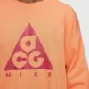 Nike ACG Long-Sleeve Logo T-Shirt - Orange Trace/ Sport Fuchsia - Image 2