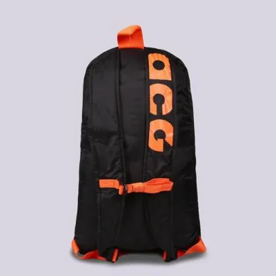 Nike ACG Packabla Backpack - Black/ Bright Mandarin - Image 2
