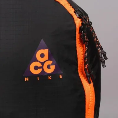 Nike ACG Packabla Backpack - Black/ Bright Mandarin - Image 3