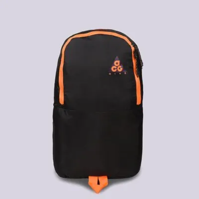 Nike ACG Packabla Backpack - Black/ Bright Mandarin