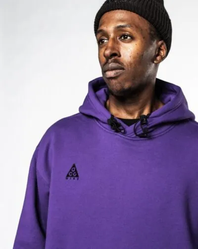 Nike ACG Pullover Hoodie Court Purple - Image 4