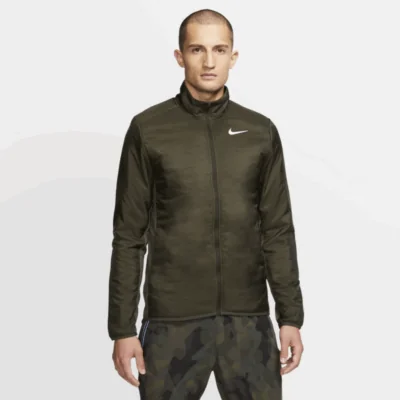 Nike AeroLayer Runnig Jacket - Sequoia/ Grey Fog/ Reflective Silver