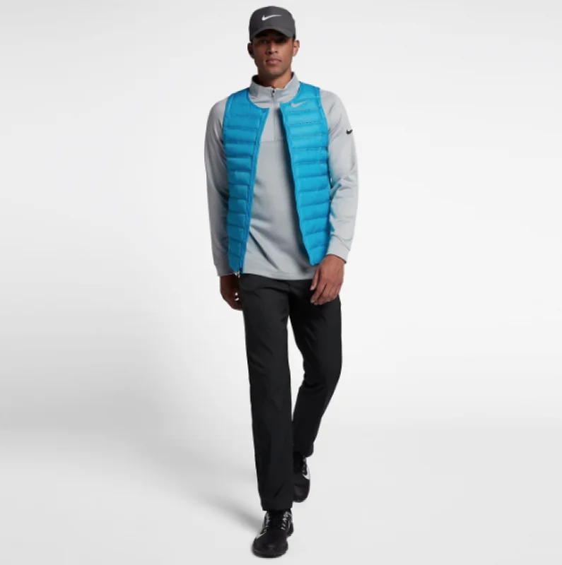 Nike AeroLoft Golf Gilet - Blue Fury/ Flat Silver