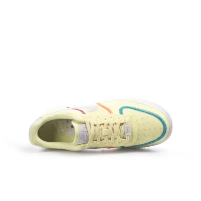 Nike Air Force 1 '07 Low (W) LX 'Stitched Canvas - Life Lime' - Image 3