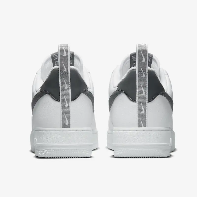 Nike Air Force 1 '07 LV8 UT White/Metallic Grey - Image 3