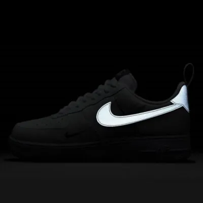 Nike Air Force 1 '07 LV8 UT White / Metallic Dark Grey - Image 4