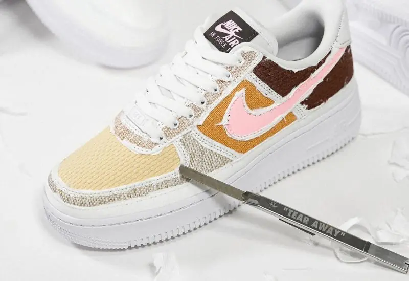 Nike Air Force 1 'Reveal-Fauna Brown' - Image 4