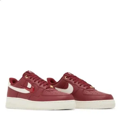 Nike Air Force 1 '07 Prm 'Join Forces' - Bordeaux - Image 3