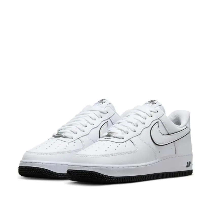 Nike Air Force 1 '07 'White/Black' - Image 3