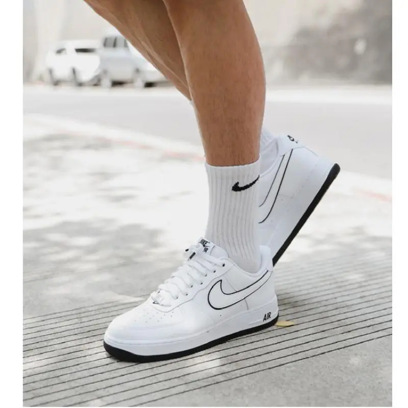 Nike Air Force 1 '07 'White/Black' - Image 4