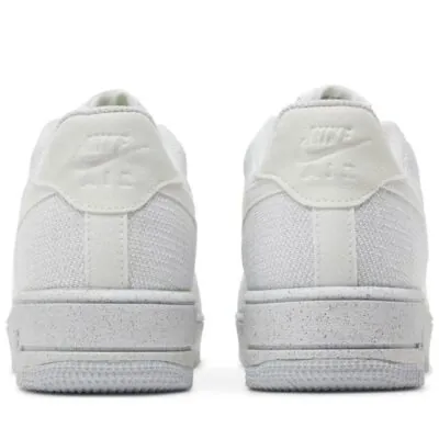 Nike Air Force 1 Crater Flyknit (GS) - White / Wolf Grey - Image 3